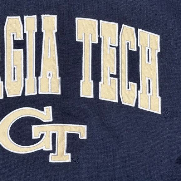 Georgia Tech Yellow Jackets Sweatshirt XL Stadium Athletics Navy NWT Men’s - Picture 7 of 8